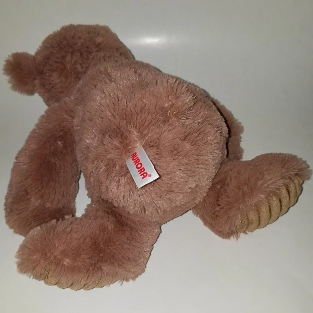 Aurora Brown Teddy Bear Stuffed Animal Toy 9.5